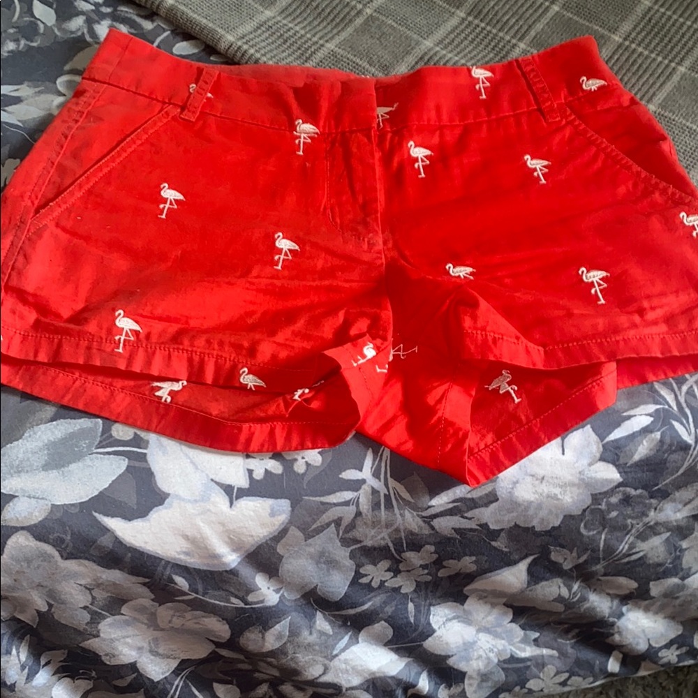 J. Crew Red Chino Shorts - Size 0